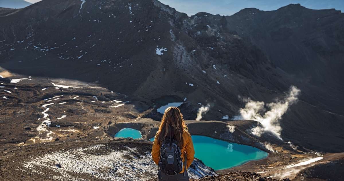 Tongariro Alpine Crossing Hiking Trail Emerald Lakes Graeme Murray
